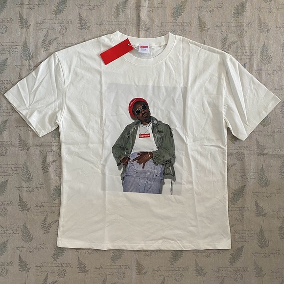 Supreme Andre 3000 Graphic Print T Shirt Mens Size XL - Picture 1 of 7